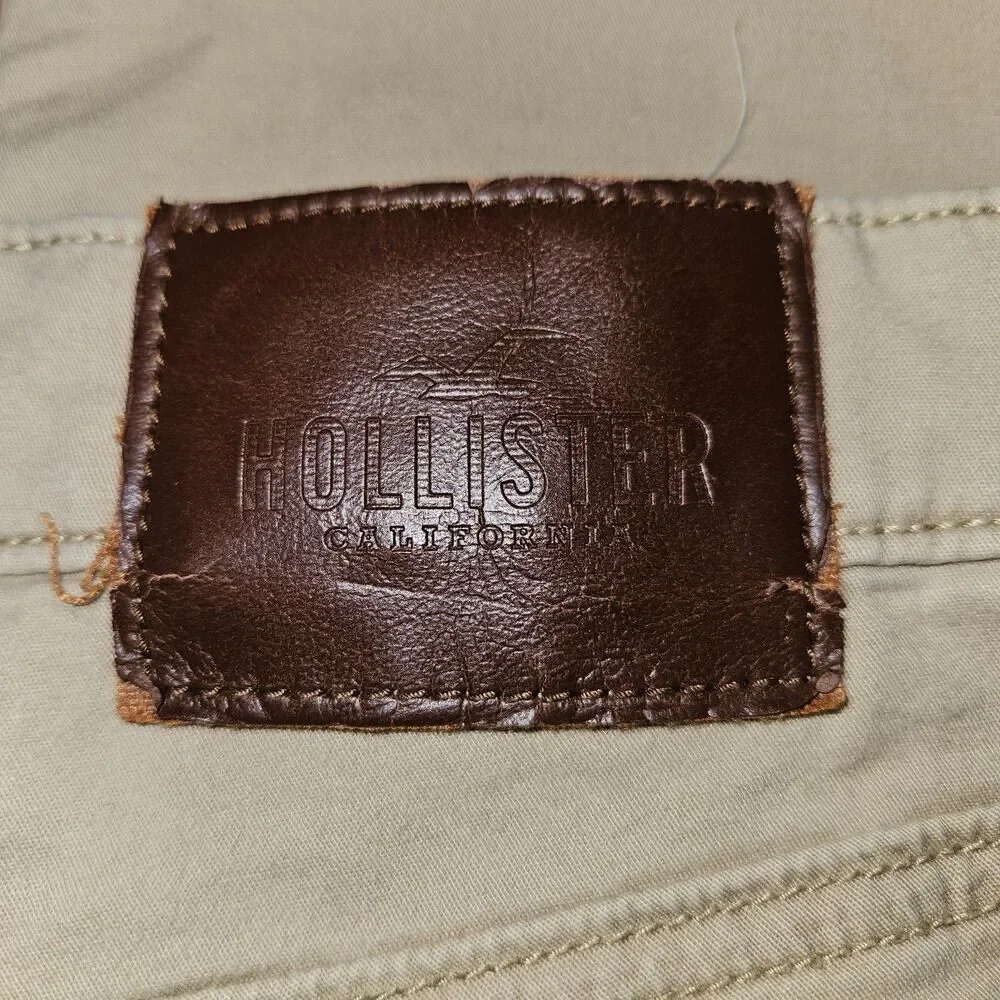 Hollister‎ Men’s Tan Skinny Chino Pants 31×32 | Epic Flex 5-Pocket